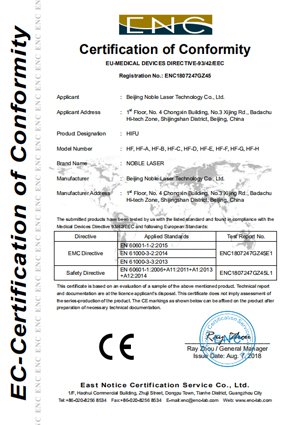 Certificates